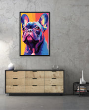Neon Frenchie Icon