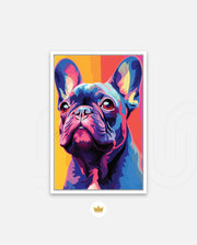 Neon Frenchie Icon