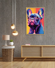Neon Frenchie Icon
