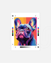 Neon Frenchie Icon
