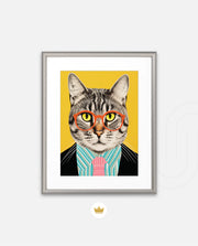 Smart Tabby Gentleman