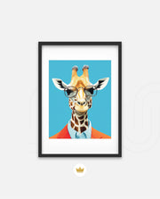Stylish Giraffe Scholar