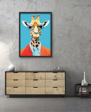 Stylish Giraffe Scholar