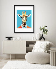Stylish Giraffe Scholar