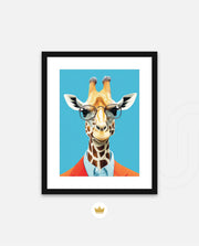 Stylish Giraffe Scholar