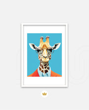 Stylish Giraffe Scholar
