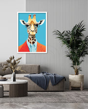 Stylish Giraffe Scholar