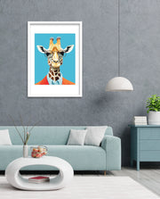 Stylish Giraffe Scholar