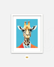 Stylish Giraffe Scholar