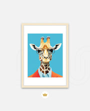 Stylish Giraffe Scholar