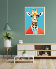 Stylish Giraffe Scholar