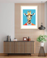 Stylish Giraffe Scholar