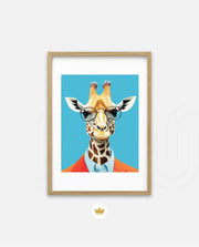 Stylish Giraffe Scholar