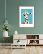 Stylish Giraffe Scholar