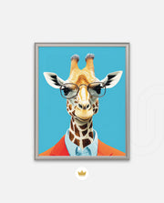 Stylish Giraffe Scholar