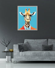 Stylish Giraffe Scholar