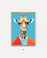 Stylish Giraffe Scholar