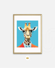 Stylish Giraffe Scholar