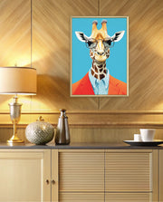 Stylish Giraffe Scholar