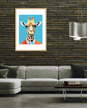 Stylish Giraffe Scholar
