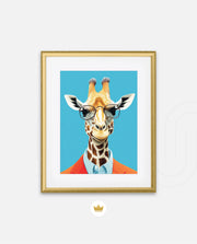 Stylish Giraffe Scholar