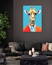 Stylish Giraffe Scholar