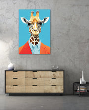 Stylish Giraffe Scholar