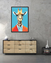 Stylish Giraffe Scholar