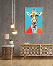 Stylish Giraffe Scholar