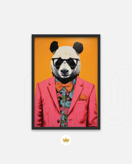 Floral Panda Icon
