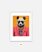 Floral Panda Icon