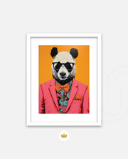 Floral Panda Icon