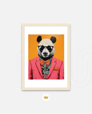 Floral Panda Icon
