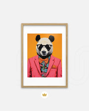 Floral Panda Icon