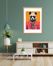 Floral Panda Icon