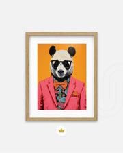 Floral Panda Icon