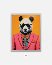 Floral Panda Icon