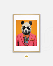 Floral Panda Icon