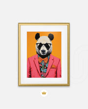 Floral Panda Icon