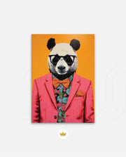 Floral Panda Icon