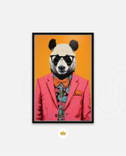 Floral Panda Icon