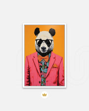Floral Panda Icon