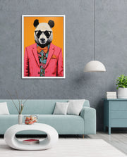Floral Panda Icon