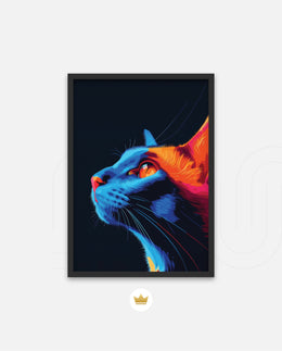Neon Pop Cat Profile
