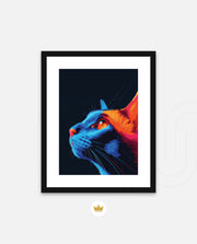 Neon Pop Cat Profile