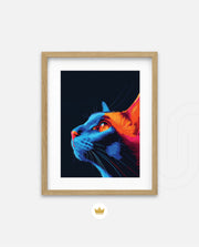 Neon Pop Cat Profile