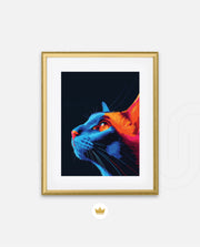 Neon Pop Cat Profile