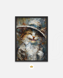 Smiling Wanderer Cat