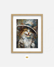Smiling Wanderer Cat