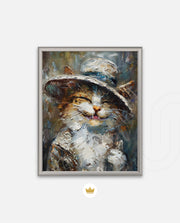 Smiling Wanderer Cat